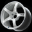 Picture of Advan TC4 18x9 +35 5-114-3 Racing White Metallic & Ring Wheel