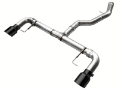 Picture of AWE 19-23 BMW 330i - 21-23 BMW 430i Base G2X Track Edition Axle Back Exhaust - Diamond Black