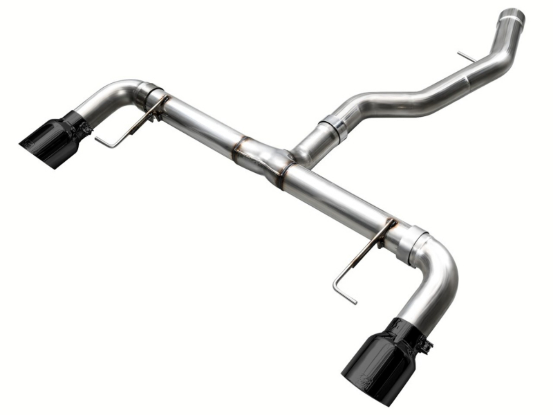 Picture of AWE 19-23 BMW 330i - 21-23 BMW 430i Base G2X Track Edition Axle Back Exhaust - Diamond Black