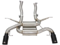 Picture of aFe MACHForce XP 2-5in Axle Back Stainless Exhaust w- Black Tips 07-13 BMW 335i 3-0L L6 E90-92 N55