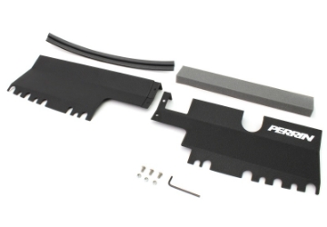 Picture of PERRIN 15-21 Subaru WRX-STI Radiator Shroud Without OEM Intake Scoop - Black