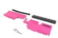 Picture of PERRIN 15-21 Subaru WRX-STI Radiator Shroud Without OEM Intake Scoop - Hyper Pink