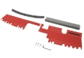 Picture of PERRIN 15-21 Subaru WRX-STI Radiator Shroud With OEM Intake Scoop - Red