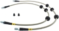 Picture of StopTech 10-15 BMW 550i Stainless Steel Front Brake Lines