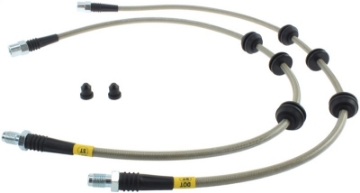 Picture of StopTech 10-15 BMW 550i Stainless Steel Front Brake Lines