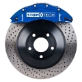 Picture of StopTech Chrysler 300C Front Touring 1-Piece BBK w- Blue ST-60 Calipers Slotted Rotor