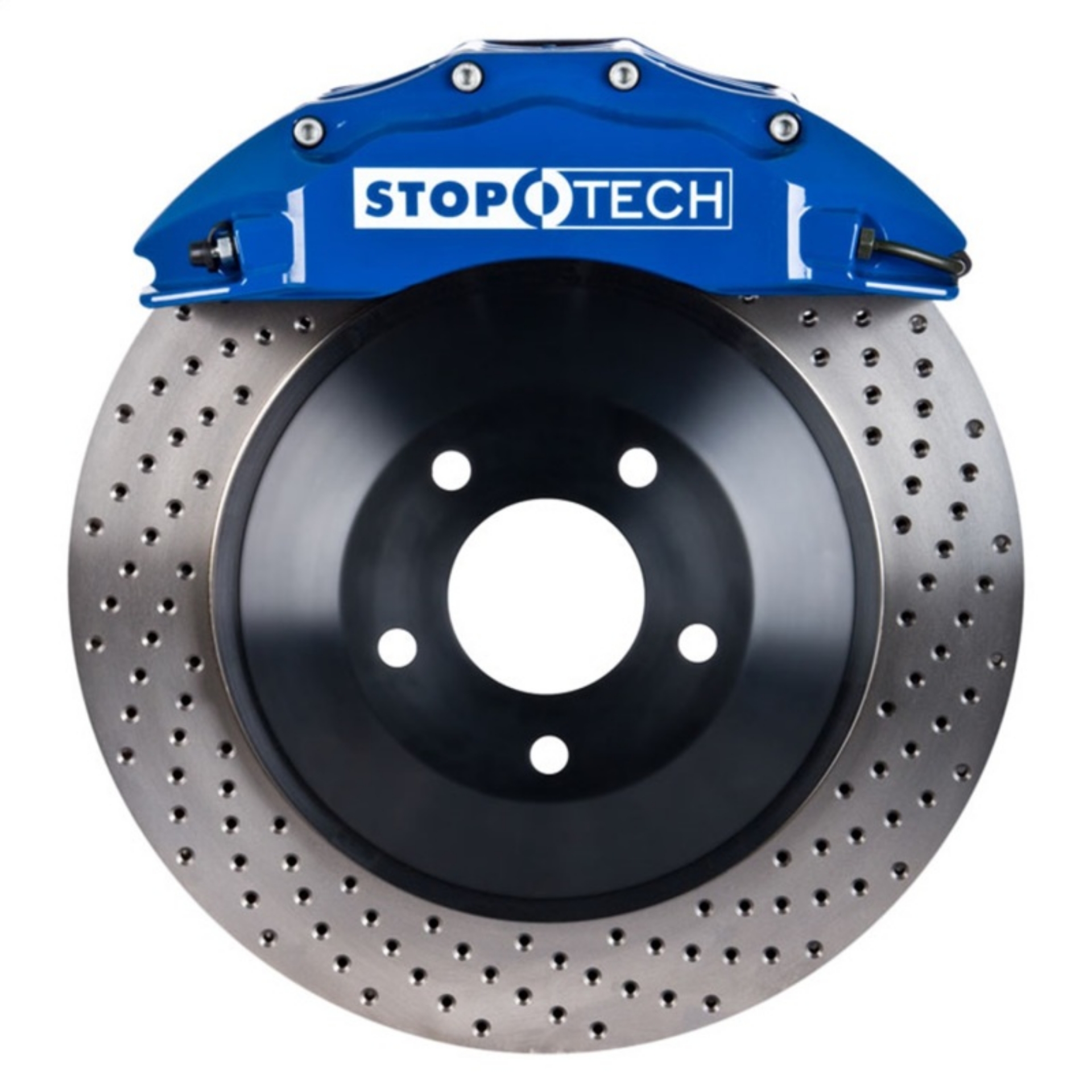 Picture of StopTech Chrysler 300C Front Touring 1-Piece BBK w- Blue ST-60 Calipers Slotted Rotor