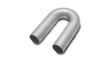 Picture of Vibrant 180 Degree Mandrel Bend 1-75in OD x 4in CLR 304 Stainless Steel Tubing