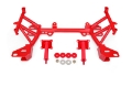 Picture of BMR 93-02 4th Gen F-Body K-member Low Mount Turbo LS1 Motor Mounts Standard Rack Mounts - Red