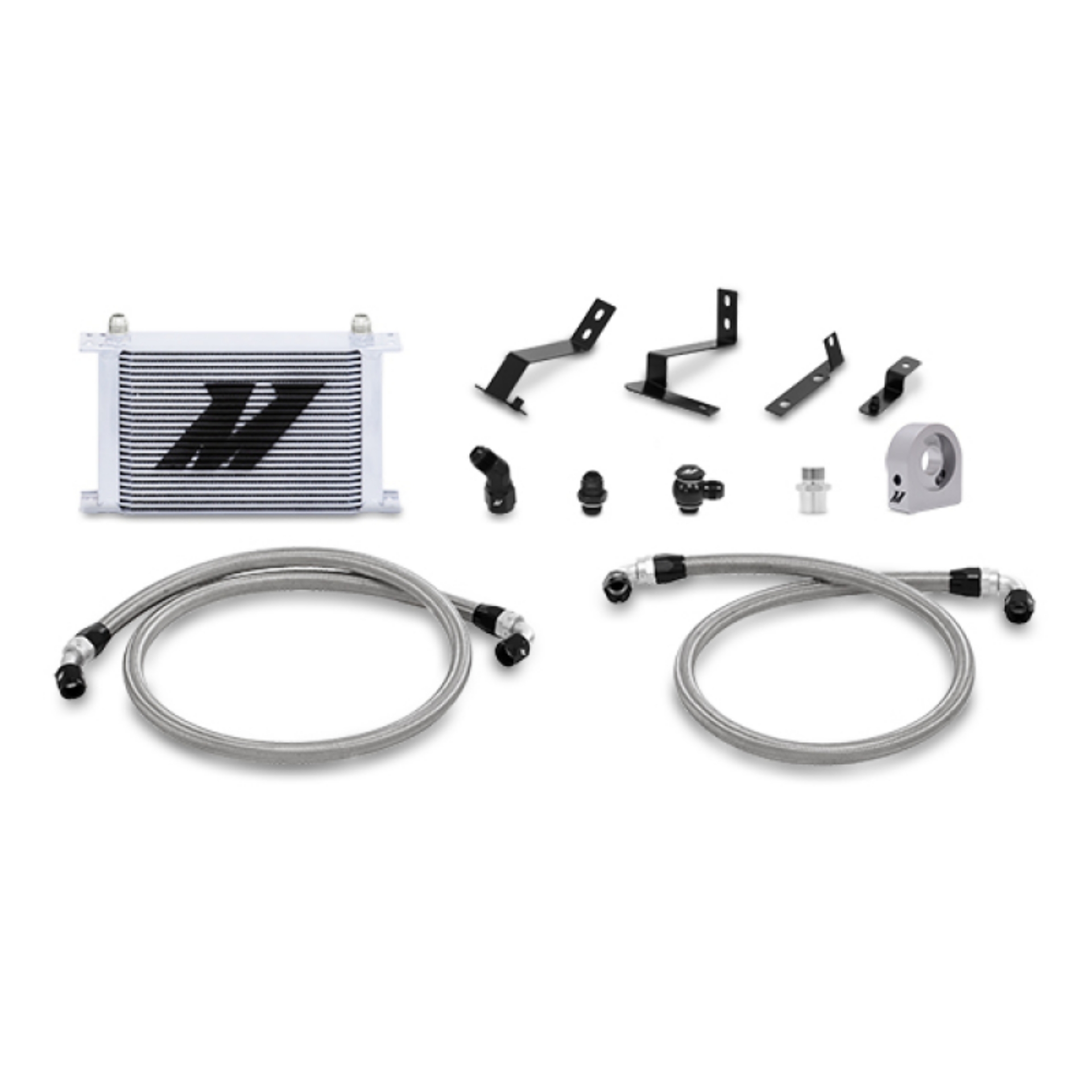 Picture of Mishimoto 2016+ Chevy Camaro Oil Cooler Kit - Silver