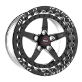Picture of Weld Weldstar RT 17x11 - 5x4-75mm BP - 7-7in- BS Black Wheel - Black Single Beadlock