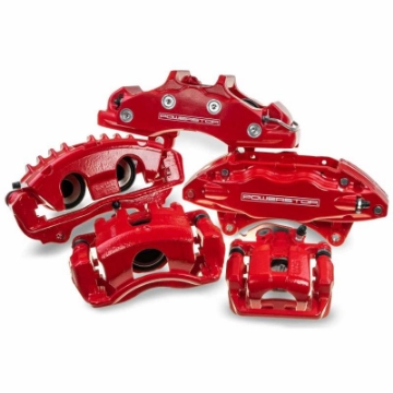 Picture of Power Stop 11-20 Toyota Sienna Rear Red Caliper w-Bracket Pair