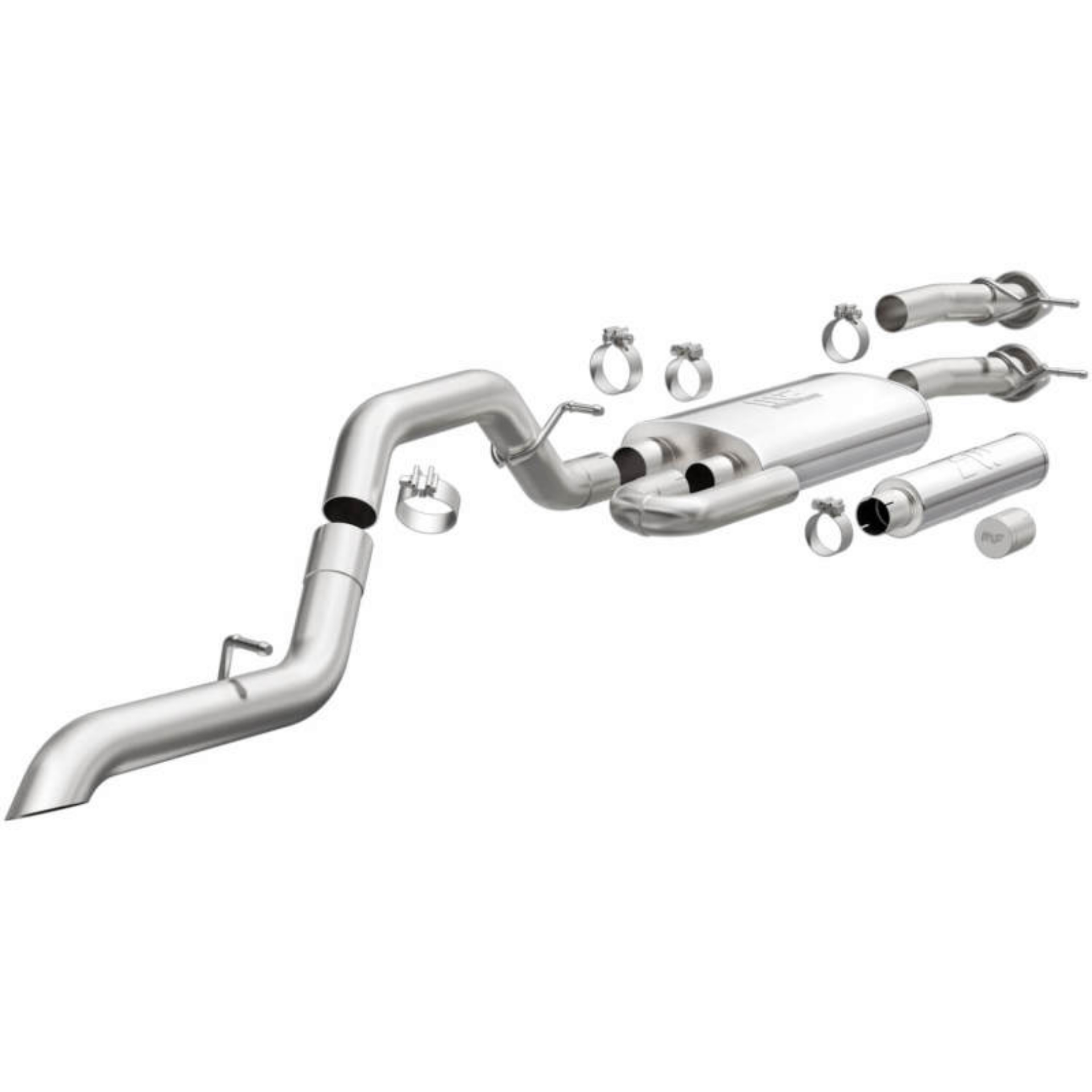 Picture of MagnaFlow Stainless Overland Cat-Back Exhaust 15-21 Chevy Colorado- 15-21 GMC Canyon