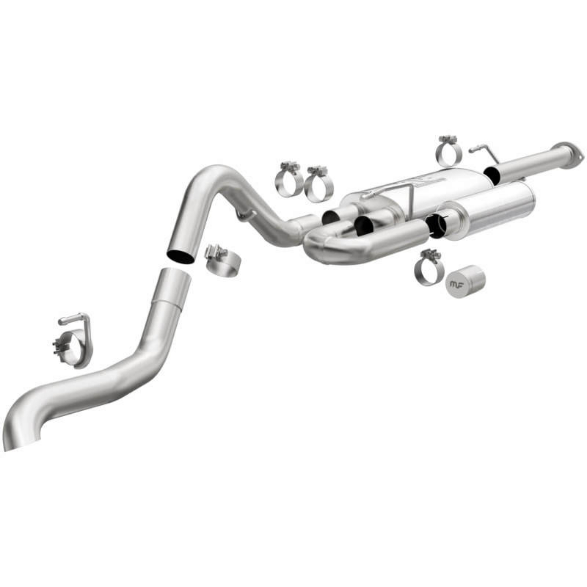 Picture of MagnaFlow Stainless Overland Cat-Back Exhaust 16-21 Toyota Tacoma