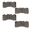 Picture of Pedders 2019+ Ford Ranger Front TrakRyder Brake Pads