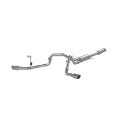 Picture of MBRP 2021+ Ford F-150 5-0L-3-5L- 2-7L Ecoboost 3in Cat Back 2-5in Dual Split Exit T409 Exhaust