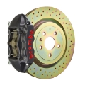 Picture of Brembo SS Rear GTS BBK 4 Piston Cast 365x28 1pc Rotor Drilled-Black HA