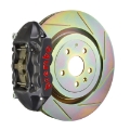 Picture of Brembo SS Rear GTS BBK 4 Piston Cast 365x28 1pc Rotor Slotted Type-1-Black HA