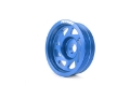 Picture of PERRIN 93-14 Subaru Impreza Incl- 02-14 WRX - 04-21 STI Lightened Crank Pulley - Blue