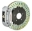 Picture of Brembo 00-02 CL500 Rear GT BBK 4 Piston Cast 2pc 328x28 2pc Rotor Drilled-Black