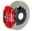 Picture of Brembo 00-02 RS4 Rear GT BBK 4 Piston Cast 2pc 328x28 2pc Rotor Slotted Type-1-Red