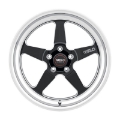 Picture of Weld S155 18x12 Ventura Drag 5x120 ET52 BS8-55 Gloss BLK MIL DIA 78-1