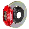 Picture of Brembo 99-07 Evo VI-VII-VIII-IXRear GT BBK 4 Piston Cast 2pc 328x28 2pc Rotor Slotted Type1-Red