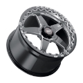 Picture of Weld S904 18x10 Ventura Beadlock 5x120 ET45 BS7-25 Gloss BLK MIL DIA 78-1