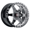 Picture of Weld S904 15x12 Ventura Beadlock 5x114-3 ET28 BS7-6 Gloss BLK MIL DIA 78-1