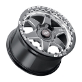 Picture of Weld S909 17x9-5 Ventura 6 Beadlock 6x127 ET35 BS6-625 Gloss BLK MIL DIA 78-1