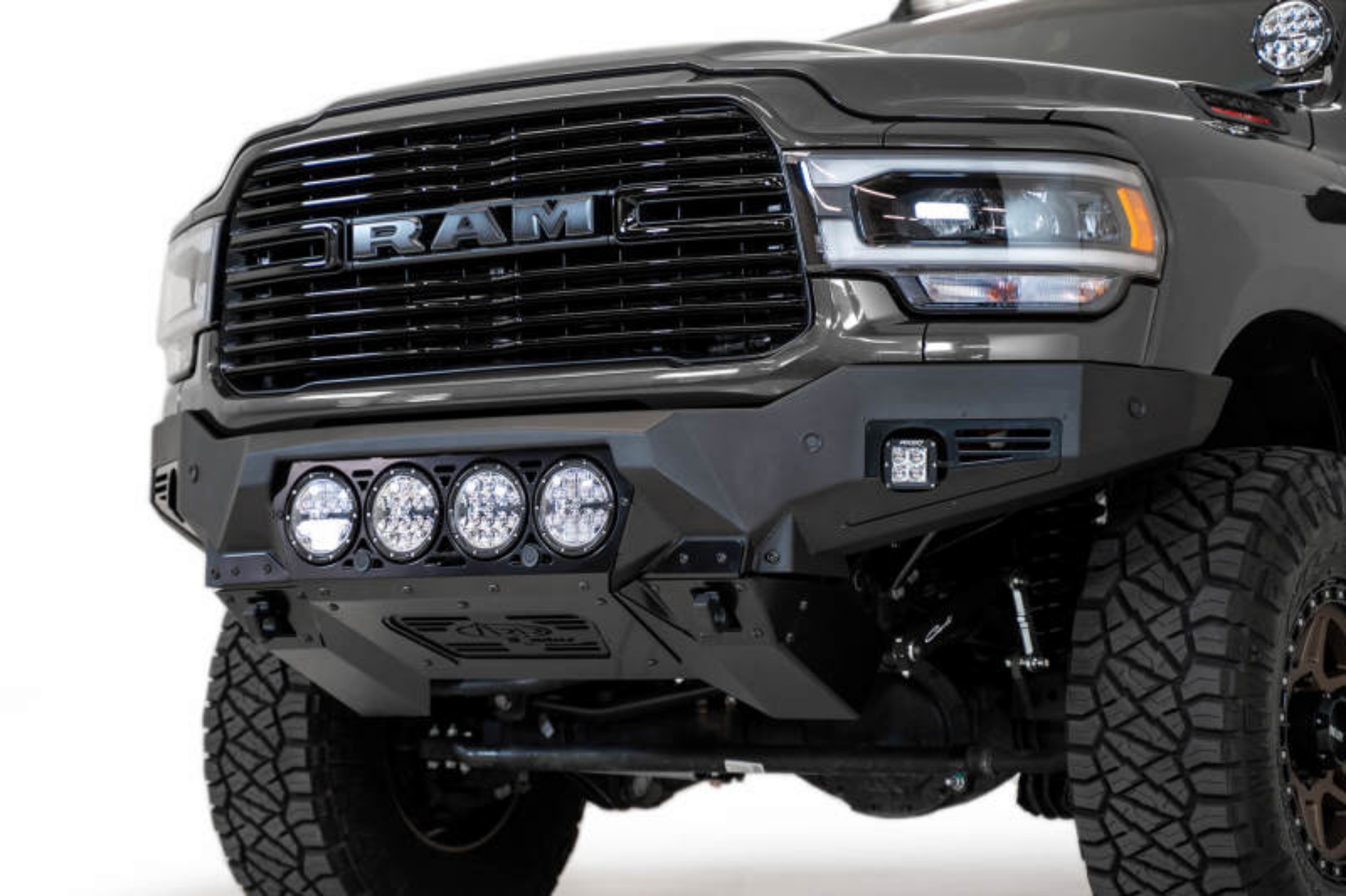 Picture of Addictive Desert Designs 19-21 Ram 2500-3500 Bomber Front Bumper Rigid