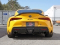 Picture of aFe POWER Takeda 2021 Toyota Supra 2-0L t 2-5in-3in 304 SS CB Exhaust w- Polished Tips