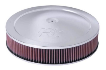 Picture of K&N Universal Custom Air Filter - Round 5-125in Flange - 14in OD - 5-125in ID - 4-625in Height