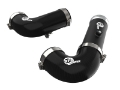 Picture of aFe BladeRunner Intercooler Hot & Cold Side Tubes Combo 20-21 GM Trucks 3-0L td - Black
