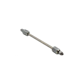 Picture of Fleece Performance 9in High Pressure Fuel Line 8mm x 3-5mm Line M14x1-5 Nuts