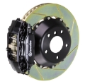 Picture of Brembo 97-04 Corvette C5 Rear GT BBK 4 Piston Cast 2pc 345x28 2pc Rotor Slotted Type-1-Black
