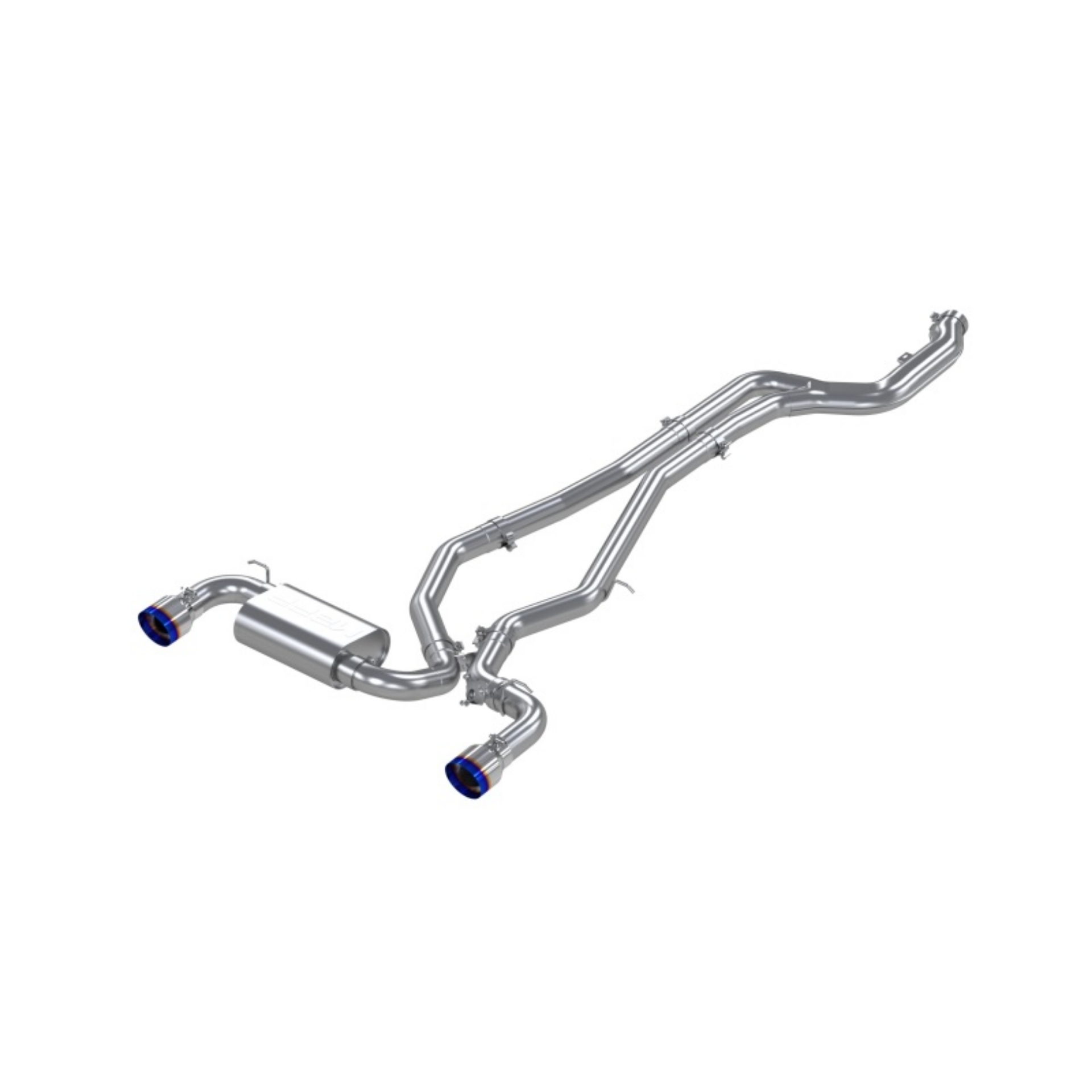 Picture of MBRP 2020+ Toyota Supra 3-0L 3in Catback Dual Rear Burnt End Tips - T304