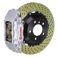 Picture of Brembo 01-07 C-Class-Includ- AMG Front GT BBK 4 Piston Cast 2pc 355x32 2pc Rotor Drilled-Silver