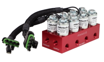 Picture of Ridetech RidePro 4-Way Solenoid - Air Valve Block Fittings Not Included