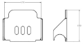 Picture of Ridetech Big Bridge Lower Airspring Mount