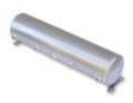 Picture of Ridetech Air Tank 5 Gallon Aluminum w- 5- 1-4in Ports and 1-1-8in Port