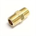 Picture of Ridetech Airline Fitting Nipple 1-4in NPT x 1in Long w- Hex