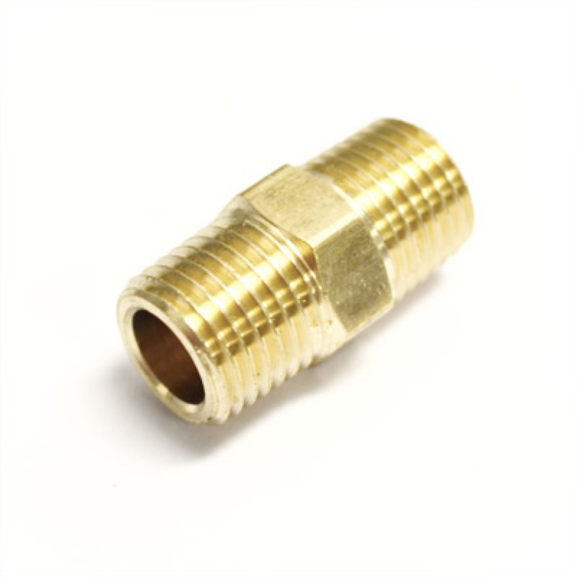 Picture of Ridetech Airline Fitting Nipple 1-4in NPT x 1in Long w- Hex