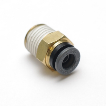 Picture of Ridetech Airline Fitting Straight 1-4in NPT to 3-8in Airline