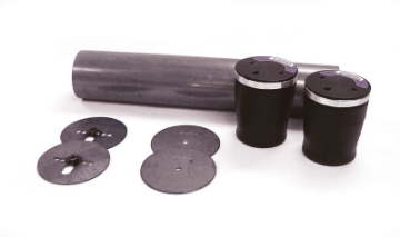 Picture of Ridetech Universal CoolRide Air Spring and Bracket Kit 2 Wheel Installer 9000