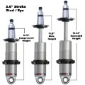 Picture of Ridetech HQ Series CoilOver Shock 3-6in Travel 2-5in Coil Eye-Stud Mounting 9-425inx13-025in