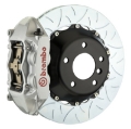 Picture of Brembo 03-09 E55 AMG Rear GT BBK 4 Piston Cast 380x28 2pc Rotor Slotted Type3-Silver