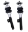 Picture of Ridetech 05-19 Charger Challenger 300C and Magnum HQ Series Front Shockwaves