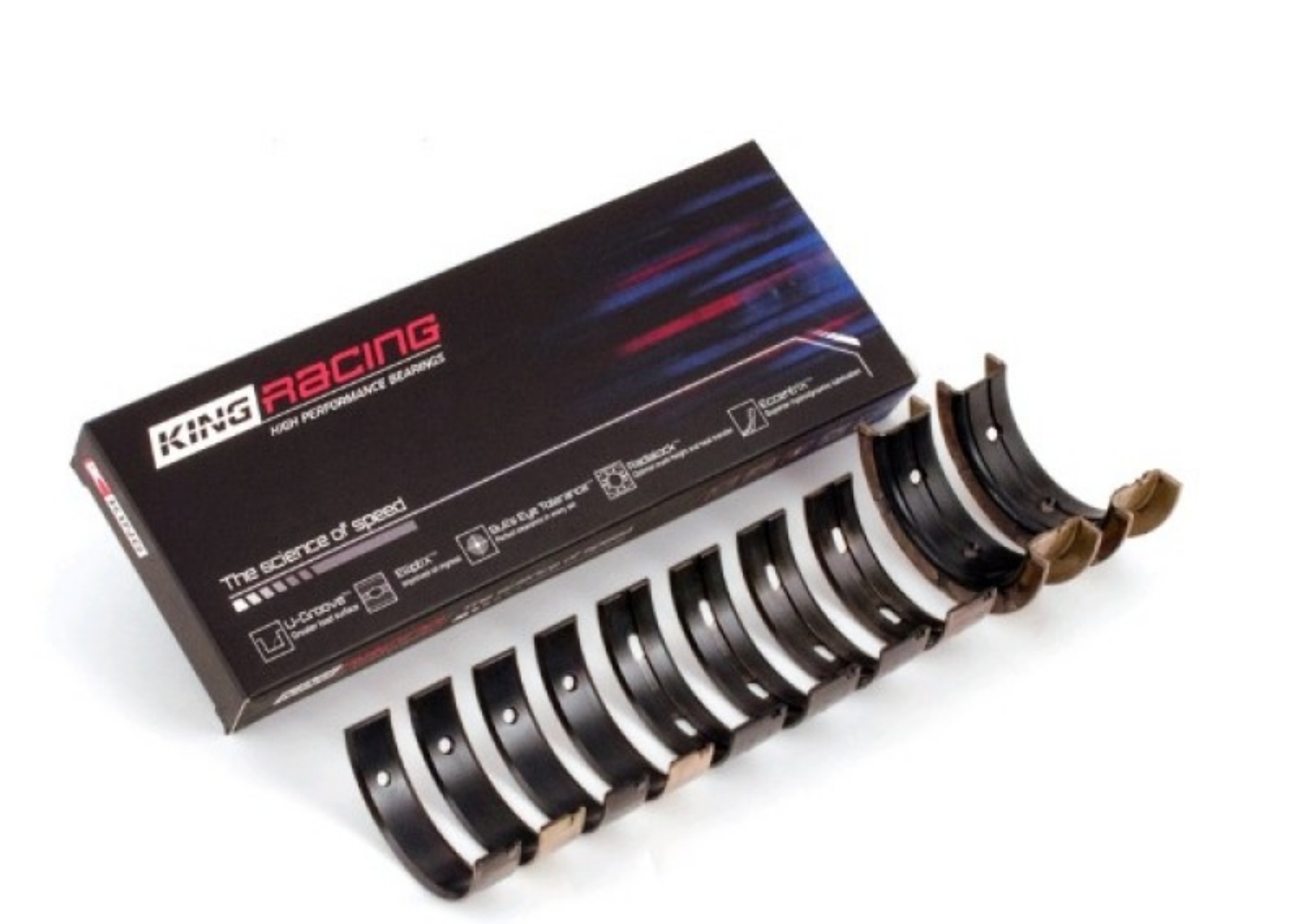 Picture of King Engine Bearings 03-05 Dodge Neon SRT4 2-4L Size STDX Performance Main Bearing Set