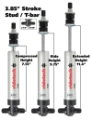 Picture of Ridetech HQ Series Shock Absorber Fixed Valve 3-85 Stroke Narrow T-bar-Stud Mounting 7-55in x 11-4in